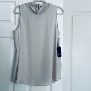 Simply Vera Vera Wang sleeveless mock neck top size LP